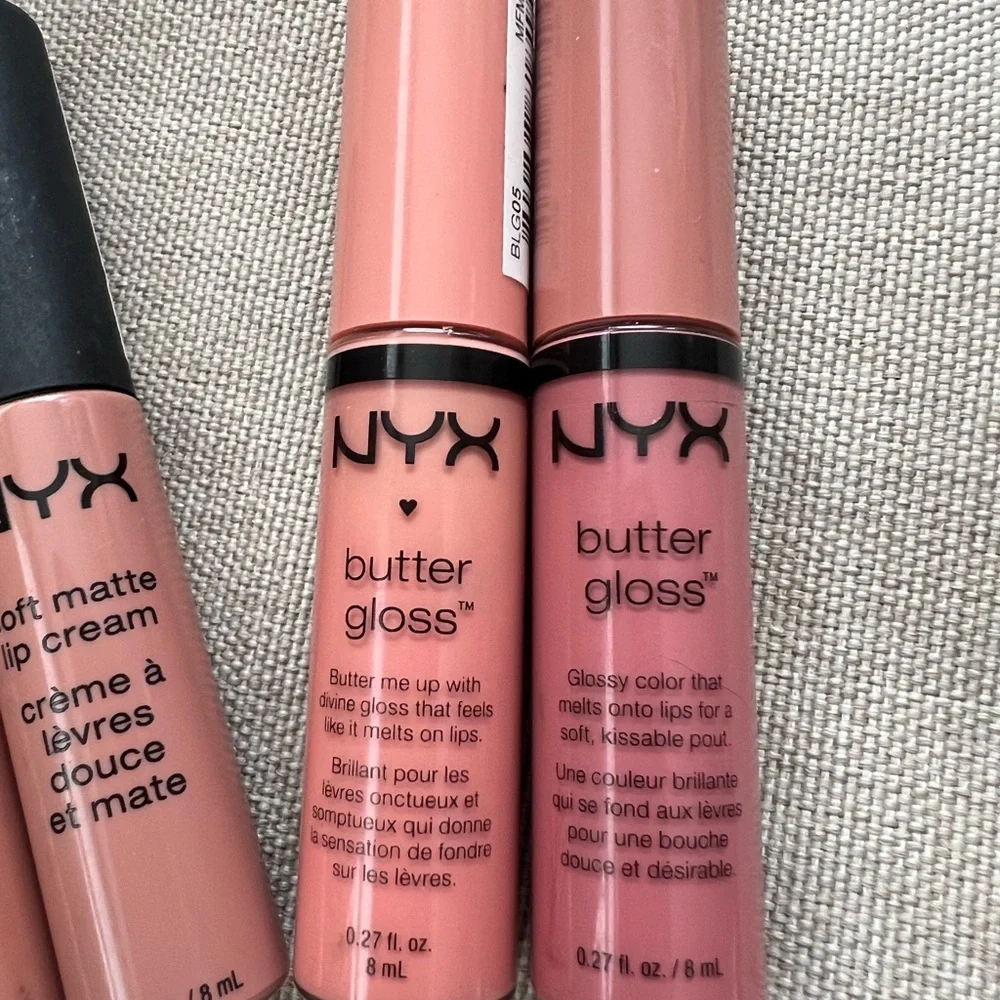 NYX Soft Matte Lip Creams & NYX Butter Glosses